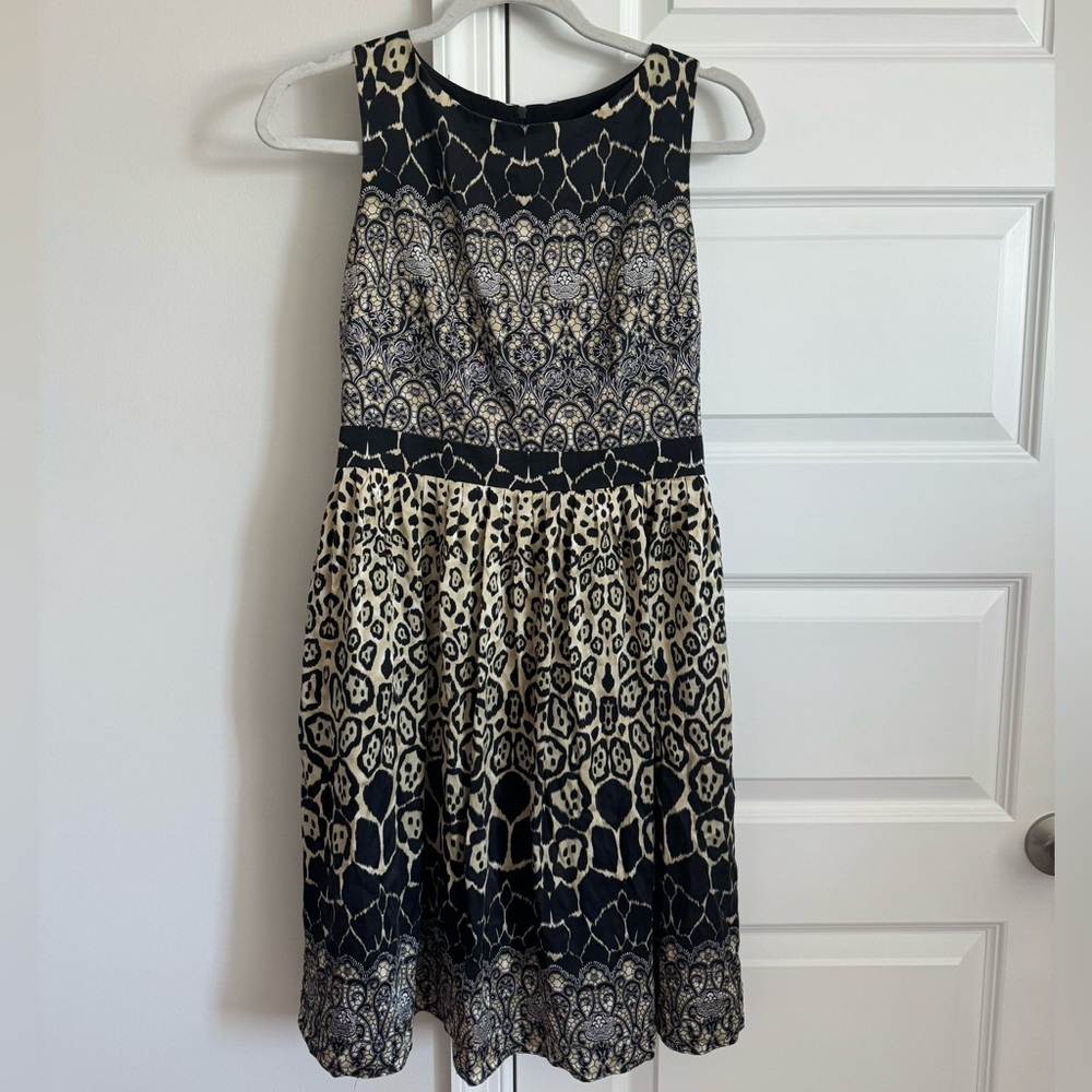 Kay Unger patterned dress